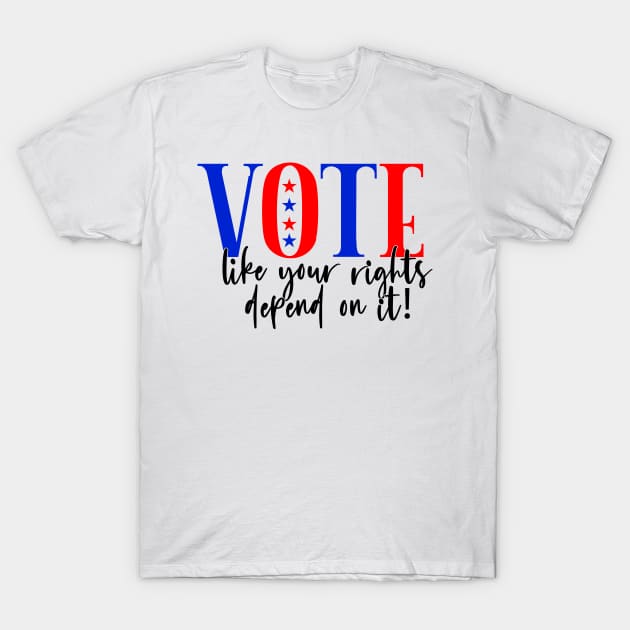 VOTE T-Shirt by Coral Graphics